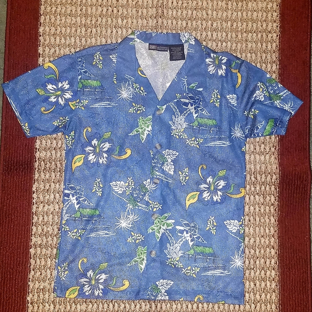 Boys Mesh Camp Shirt